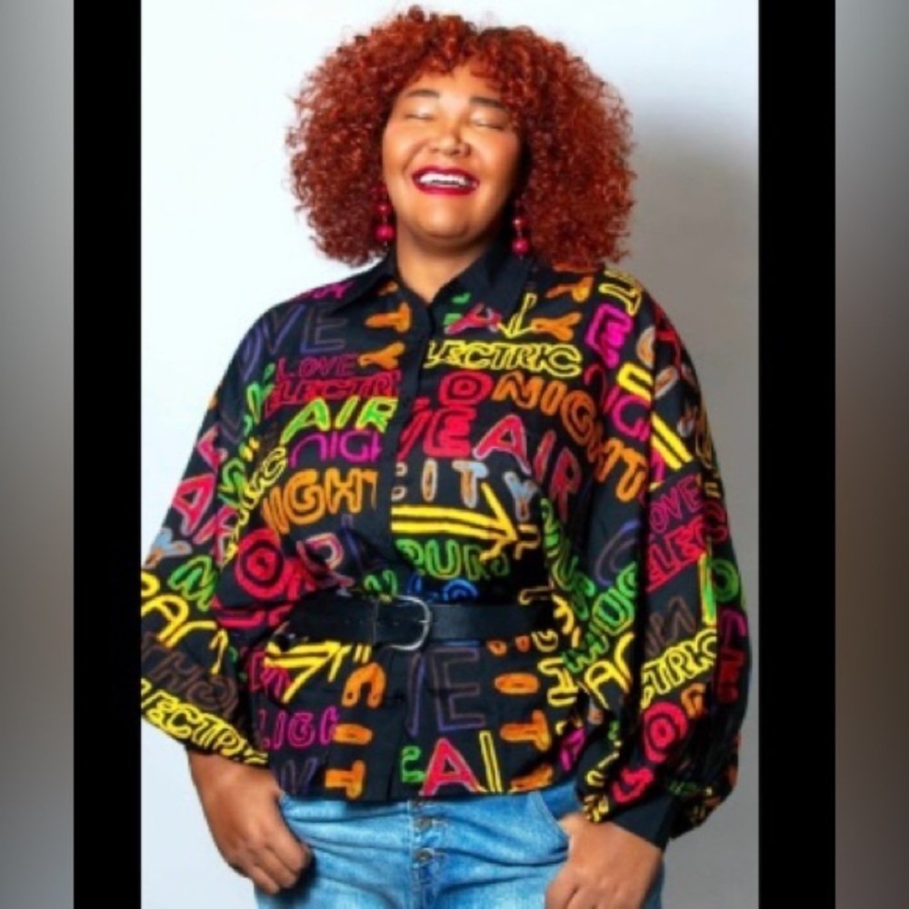 Live 4 Truth Multicolor Graphic button down shirt